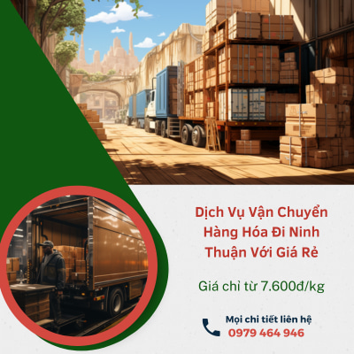 Dịch vụ gửi hàng đi Ninh Thuận